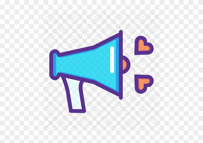 Megaphone Icon - Megaphone Icon #1064668