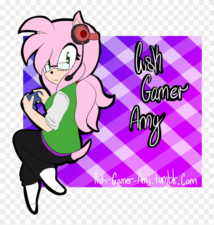 Ask Gamer Amy Banner~ By Siinnack - Cartoon #1064695