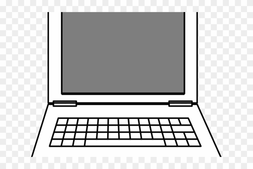 Laptop Clipart Outline - Laptop Clip Art #1064726