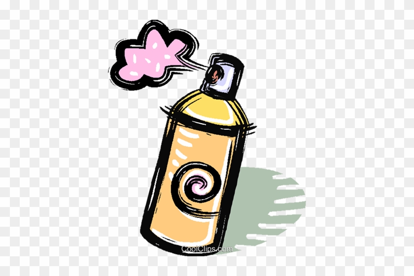 Aerosol Cans Royalty Free Vector Clip Art Illustration - Air Freshener Clip Art #1064958