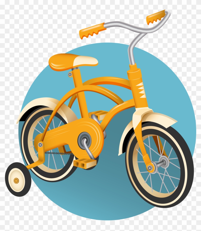 Training Wheels Bike Logo - Training Wheels Bike Logo #1065036