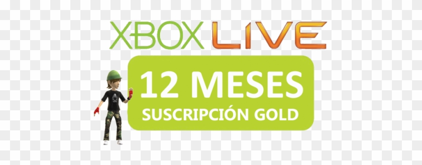 Xbox Live Gold 12 Meses - Xbox 360 #1065093