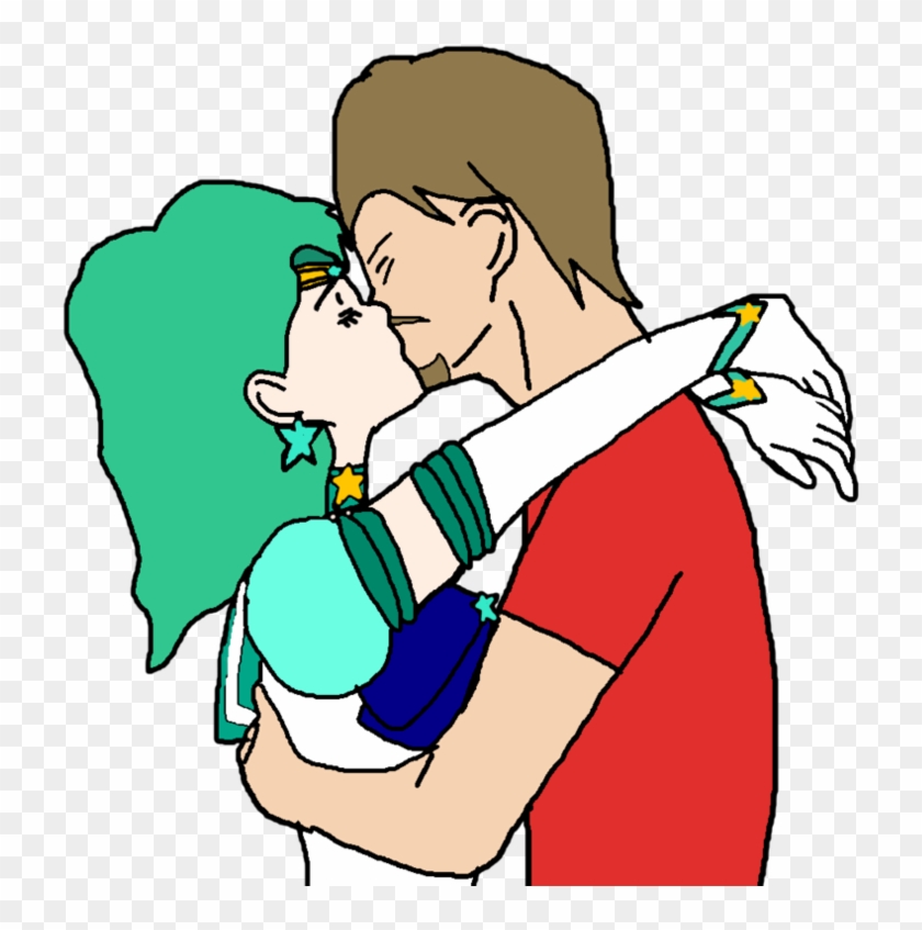 Kissing Sailor Neptune By Redpegasus237 - Cartoon #1065172