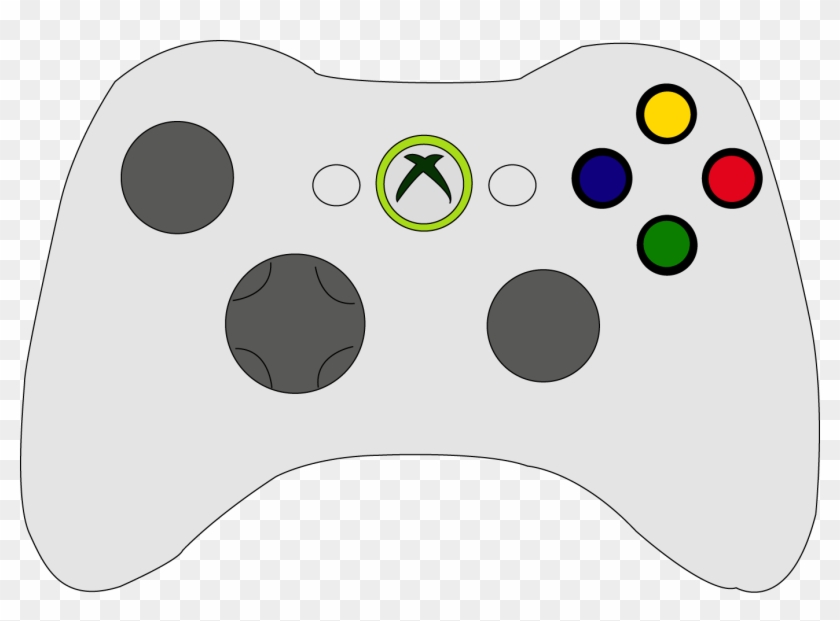 28 Collection Of Simple Xbox Controller Drawing High - Xbox Controller Drawing Easy #1065196