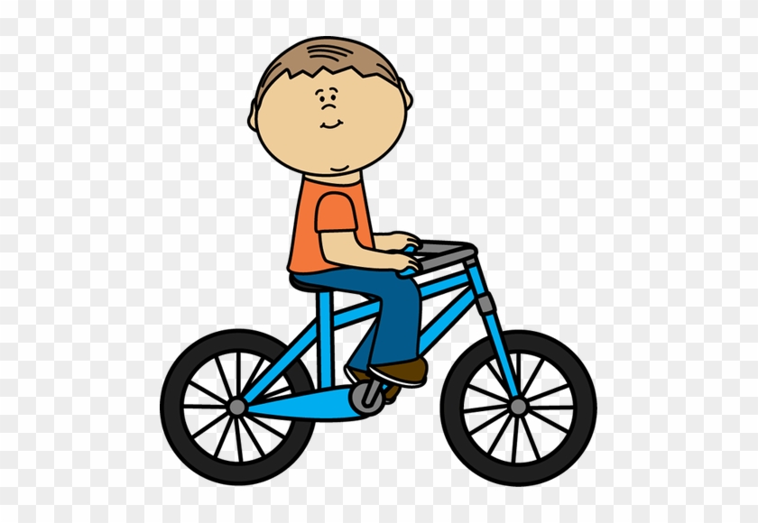I Learn To Ride A Bike Without Training Wheels - Girl On Bike Clipart #1065268
