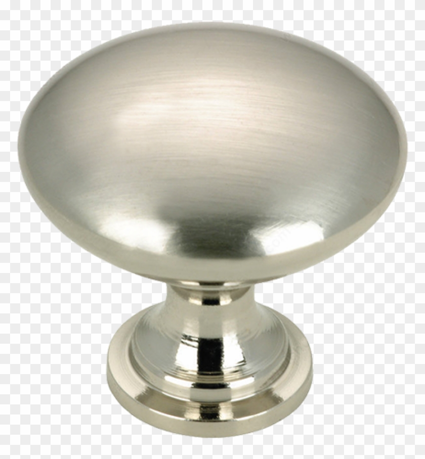 Metal Knob - Richelieu Mushroom Knob; Brushed Nickel #1065329