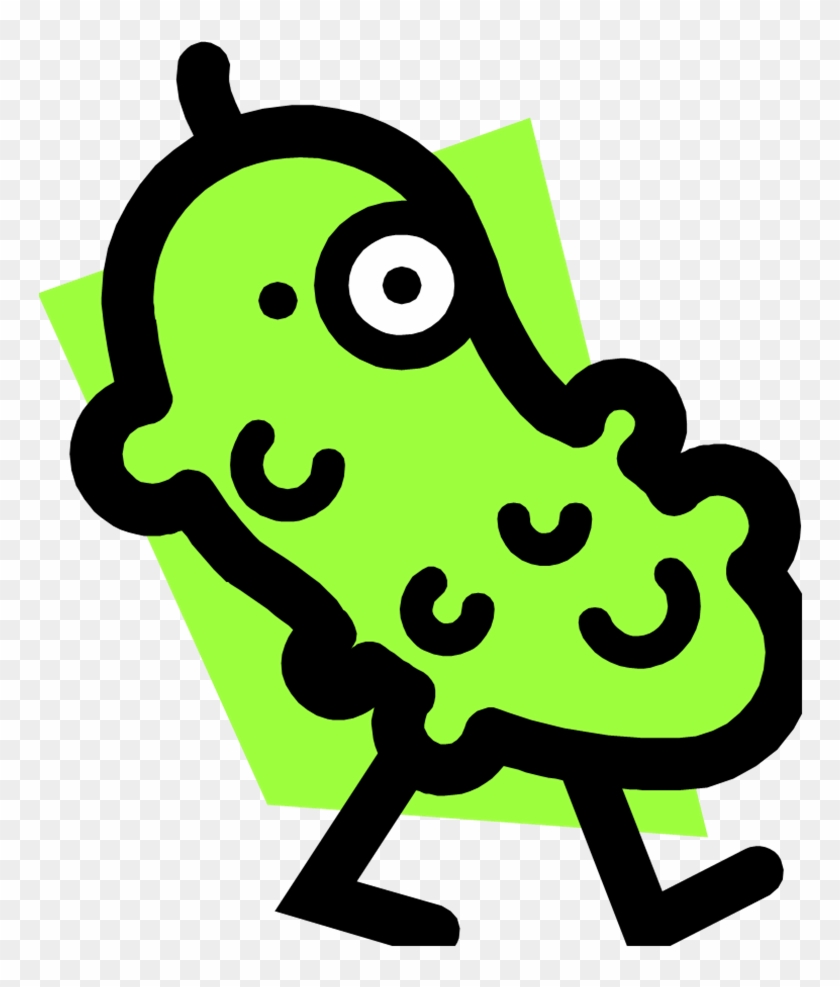 pickle clipart black and white