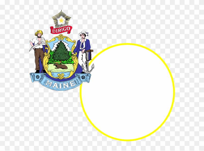 Maine State Flag #1065450