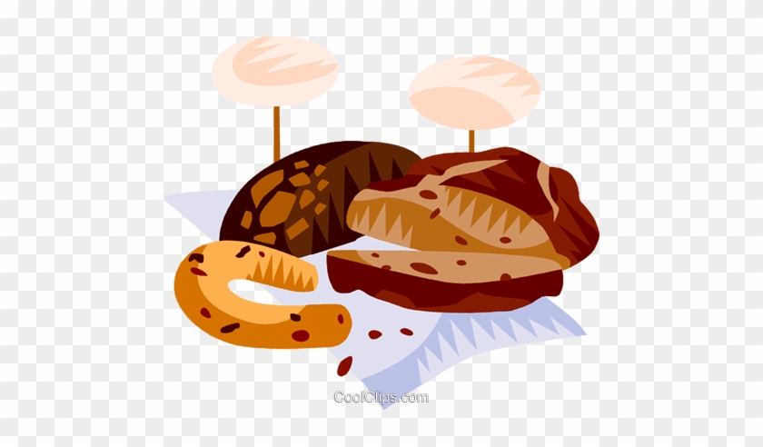 German Bread Royalty Free Vector Clip Art Illustration - Illustration #1065481