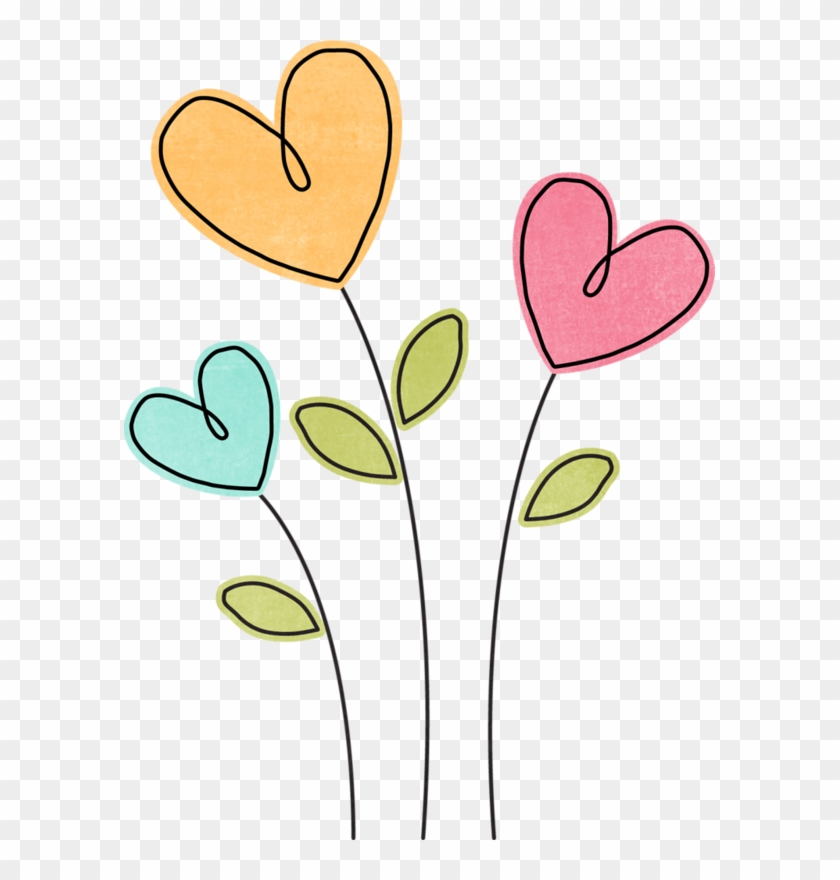Fayette Ofd Flowercluster - Flower Heart Clipart Png #1065488