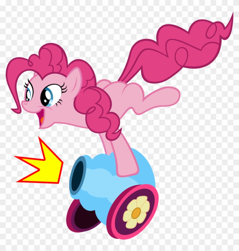 Pinkie Pie Party Cannon Vector By Hombre0 - Pinkie Pie Party Cannon #1065719
