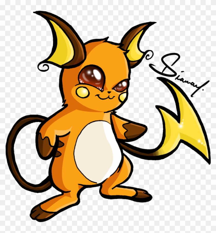 Deviantart Red Fox Raichu Clip Art - Raichu #1065720