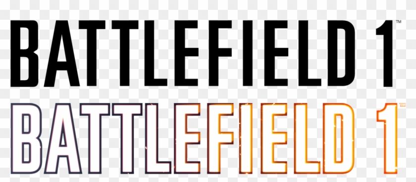 Battlefield 1 Clean Logo Transparent By Muusedesign - Battlefield 4 Logo Hd #1065727