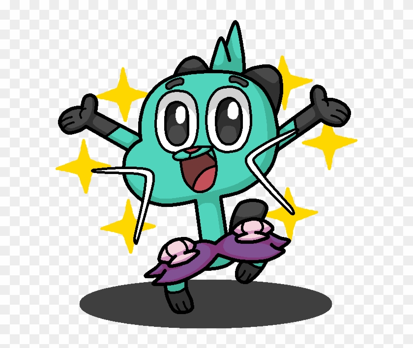 Shiny Dewott Gumball Watterson By Shawarmachine - Shiny Pokemon As Cartoon  Characters - Free Transparent PNG Clipart Images Download