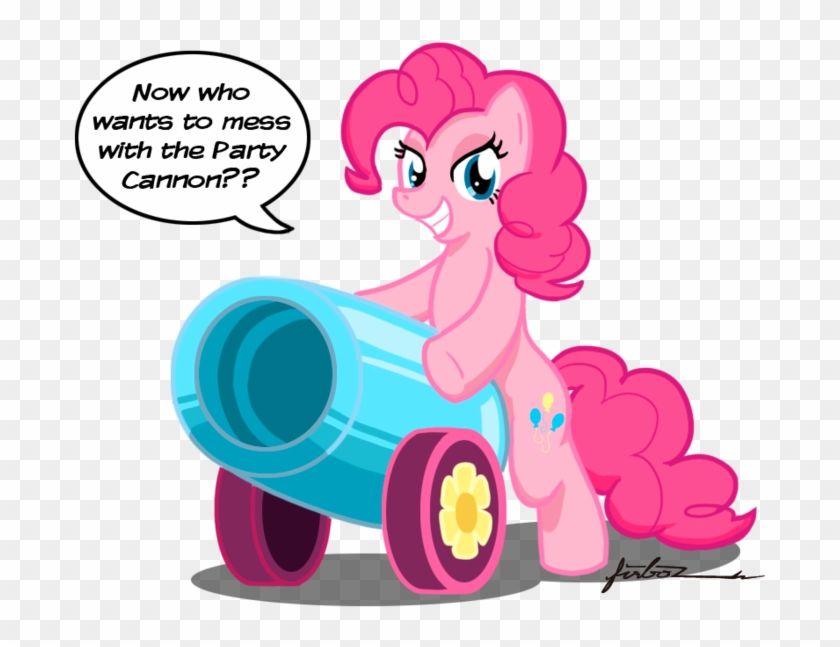 Text Flame Heat Now Who Wants To Mess With The Party - Pinkie Pie Party Cannon #1065735