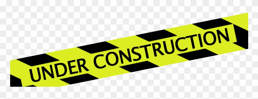 Under Construction Construction Tape Clipart - Under Construction Yellow Tape #1065777