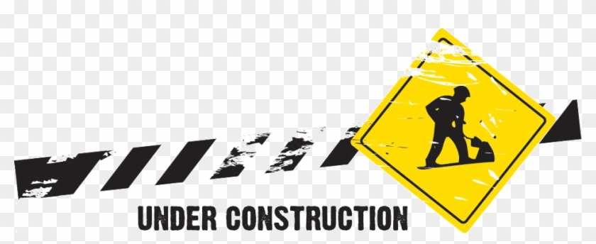 Under Construction Warning Sign Png Clipart - Website Under Construction #1065780