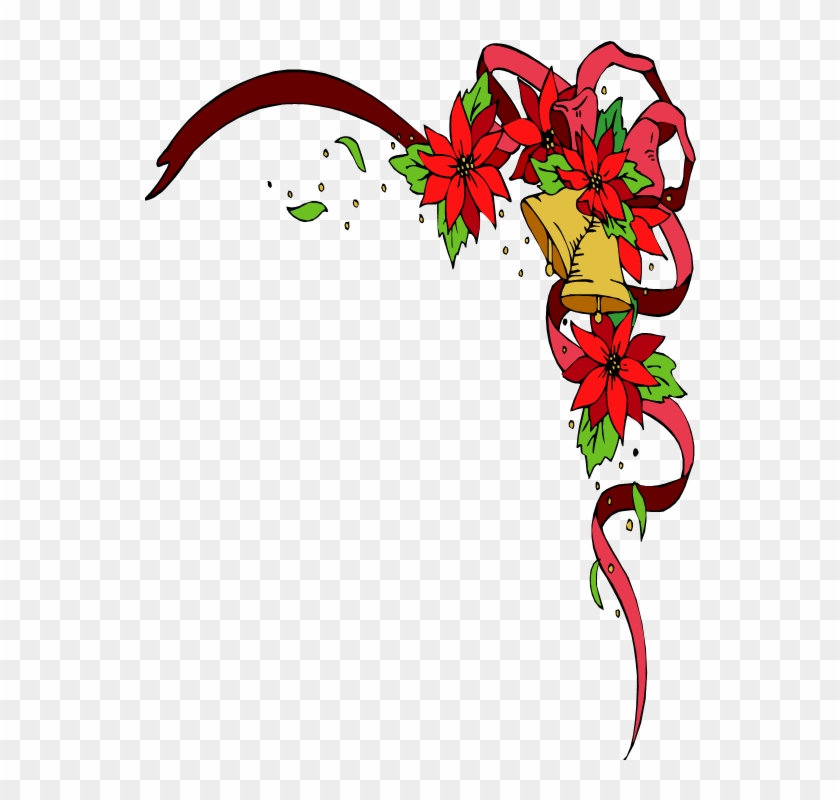 The Blessings Of Christmas - Christmas Bells Border Clip Art #1065823