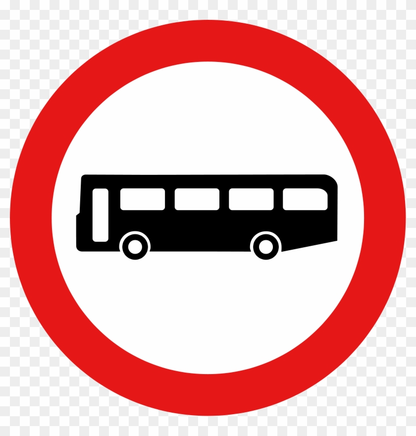 Bus Stop Stop Sign Traffic Sign Clip Art - Bus Stop Sign Vector #1065863