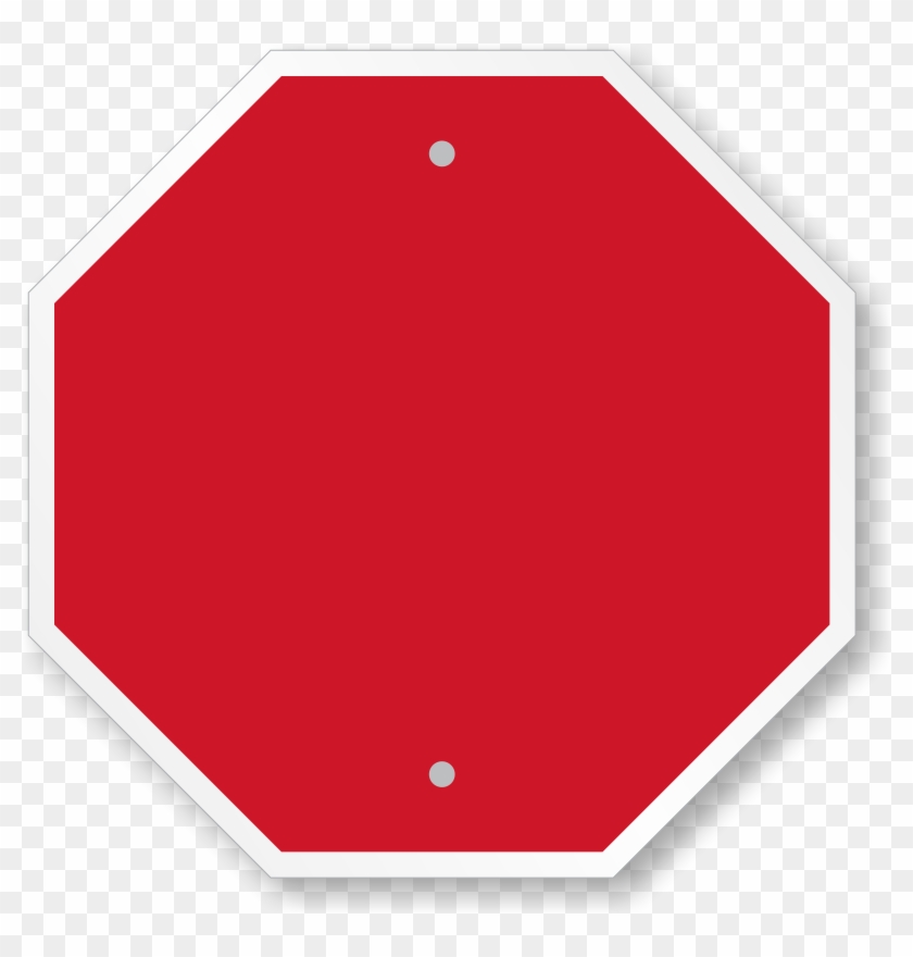 Blank Stop Sign Clip Art Btarn655c - Circle #1065887