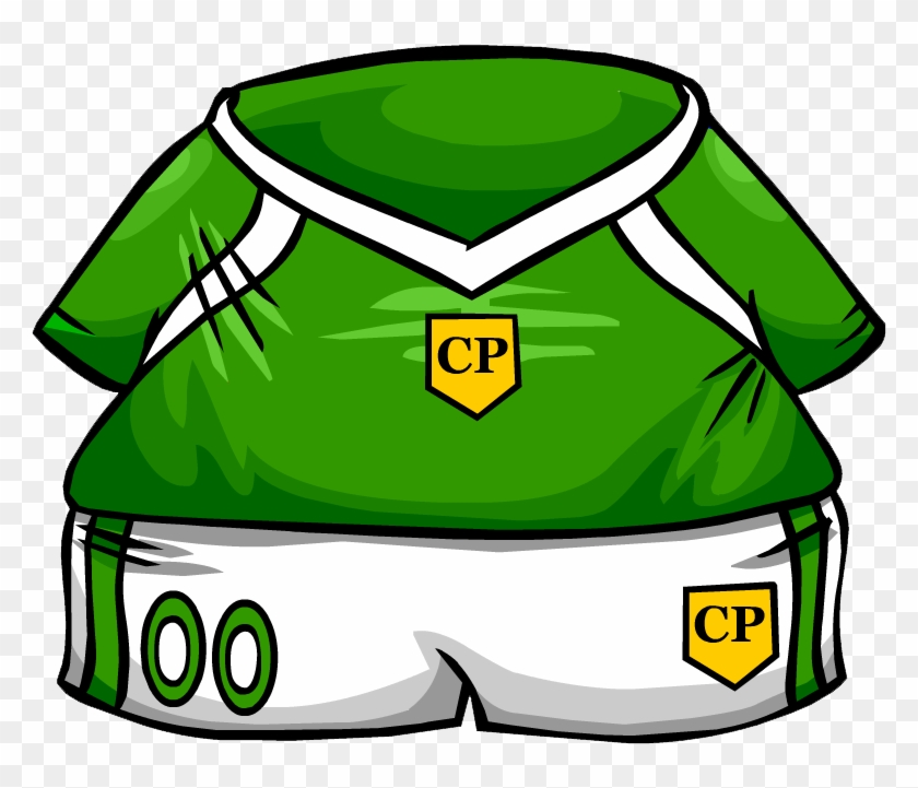 Green Soccer Jersey - Soccer Jersey Png #1065926
