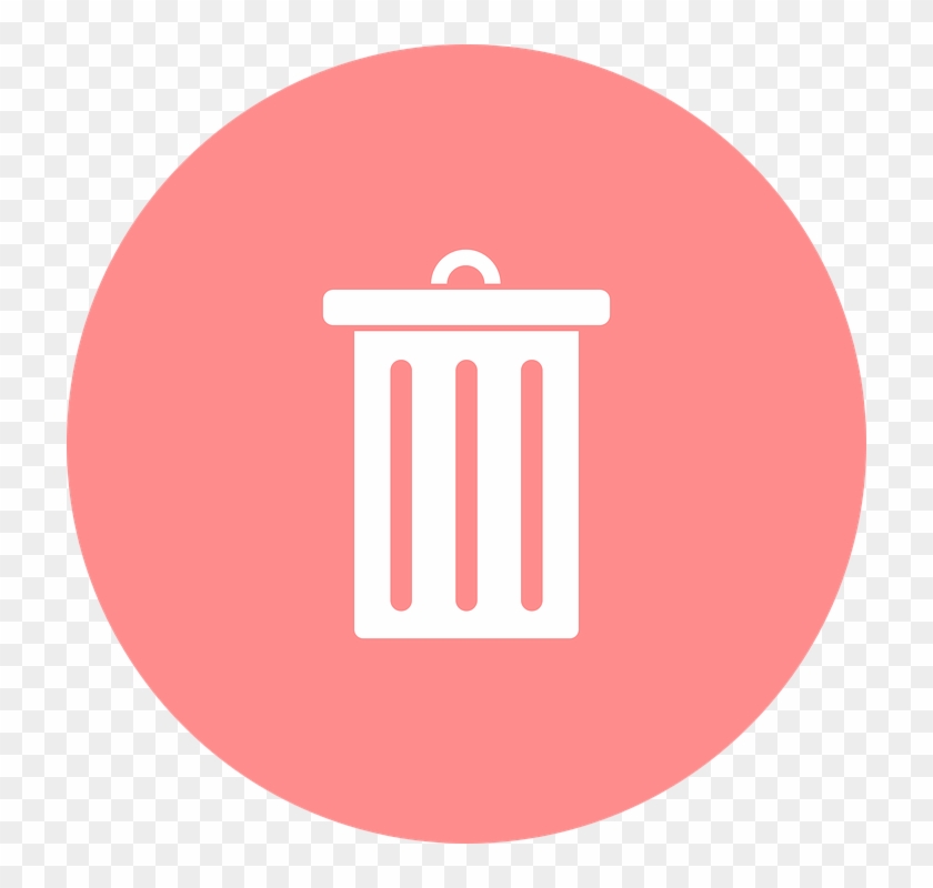 How To Draw A Stop Sign 16, Buy Clip Art - Pink Recycle Bin Icon #1065932
