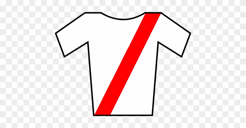 Soccer Jersey White-red - Cycling Jersey #1065957