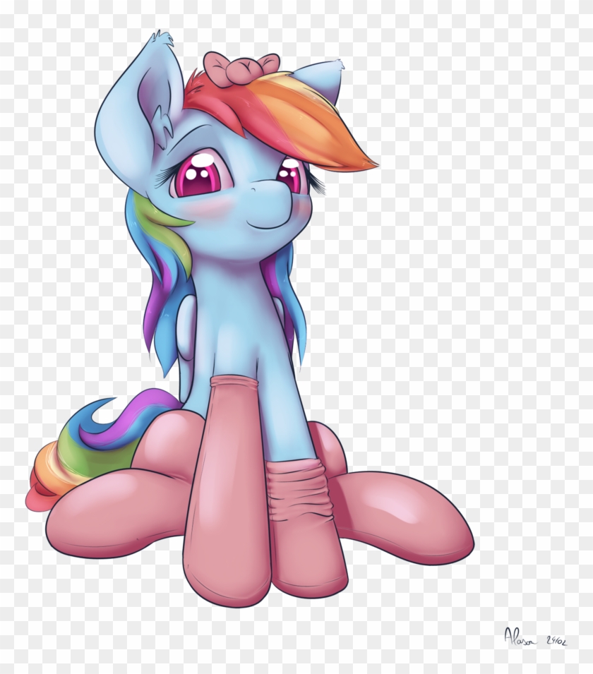 Ooc Rainbow Dash By Alasou Ooc Rainbow Dash By Alasou - Mlp Rainbow Dash Stocking #1066039