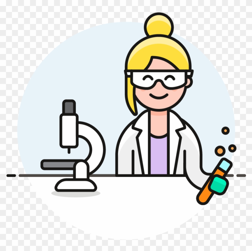 17 Scientist Female Caucasian - Laboratory #1066097