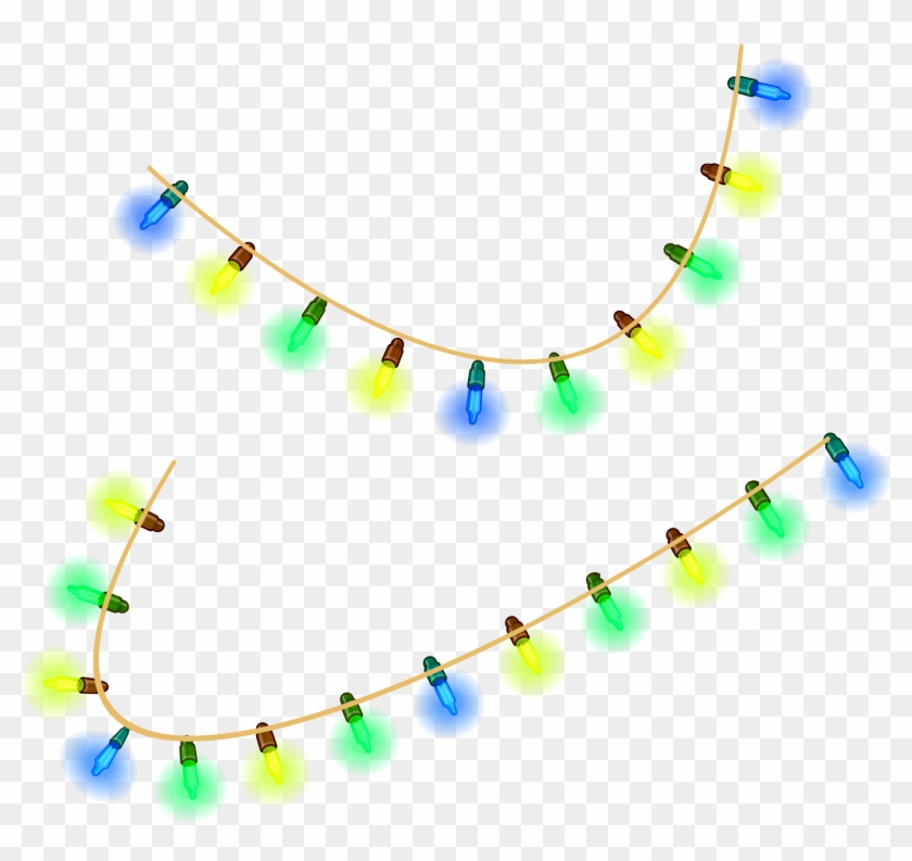 Christmas Lights Clipart Transparent Background - Christmas Lights #1066181