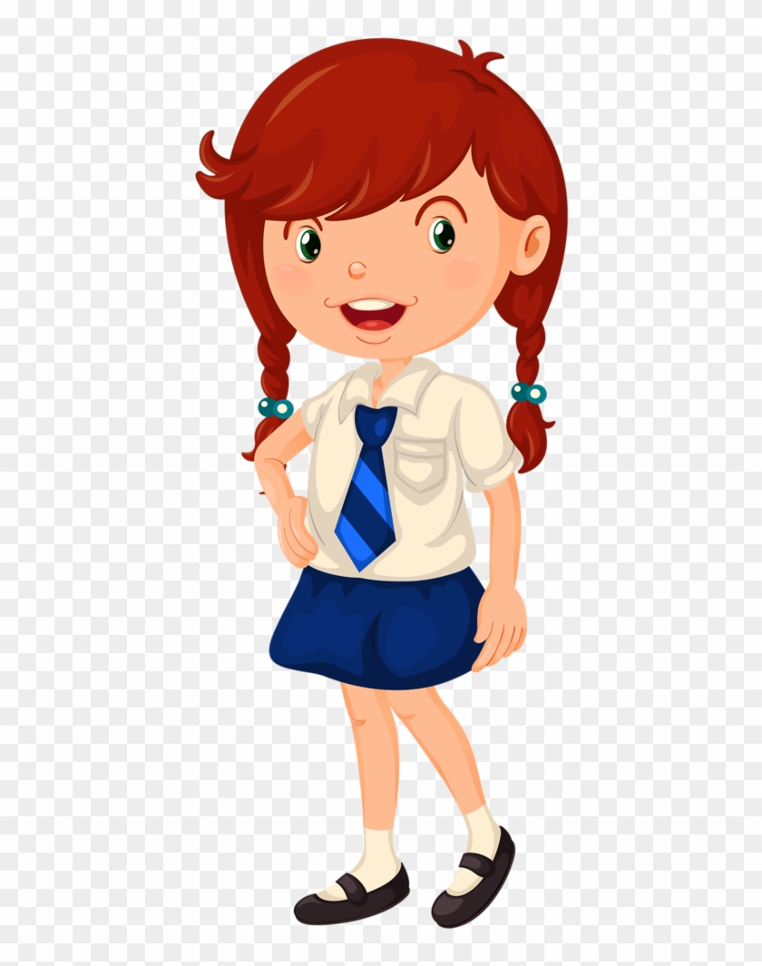 Album - Cartoon Girl In A School Dress #1066183