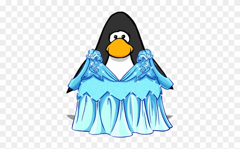 Ice Princess Dress Pc - Club Penguin With Dress #1066198