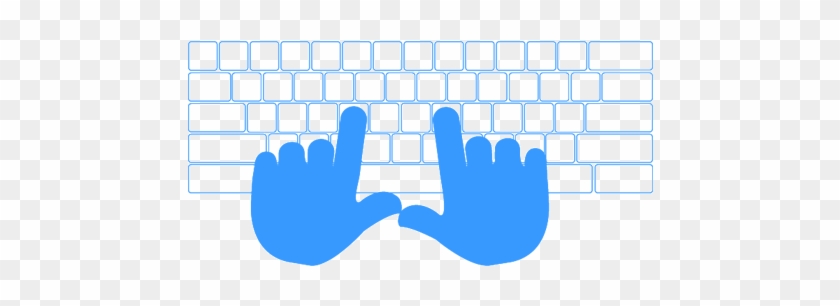 Learn Touch Typing Free - Typing Png Icon #1066279