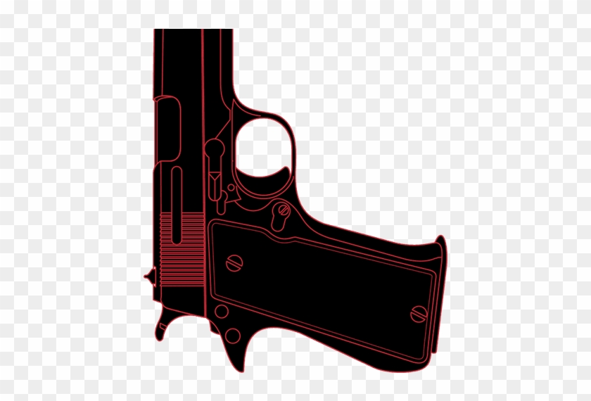 Shooter Clipart Gun Violence - Handgun #1066295