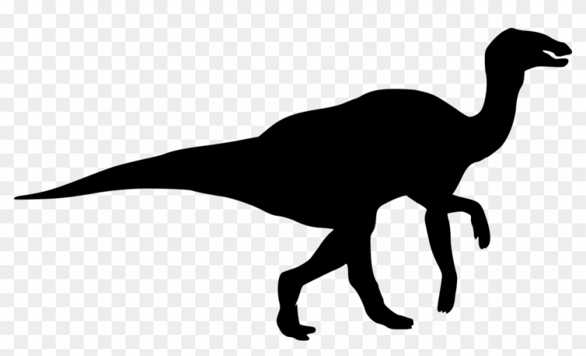 Silhouette, Dinosaur, Tyrannosaurus Rex - Hadrosaurus Dinosaur #1066327