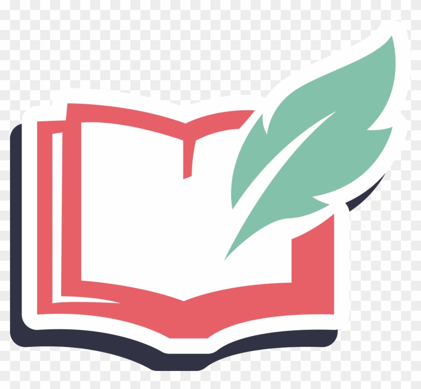 Logo Book Drawing Pen - Книга Логотип #1066371