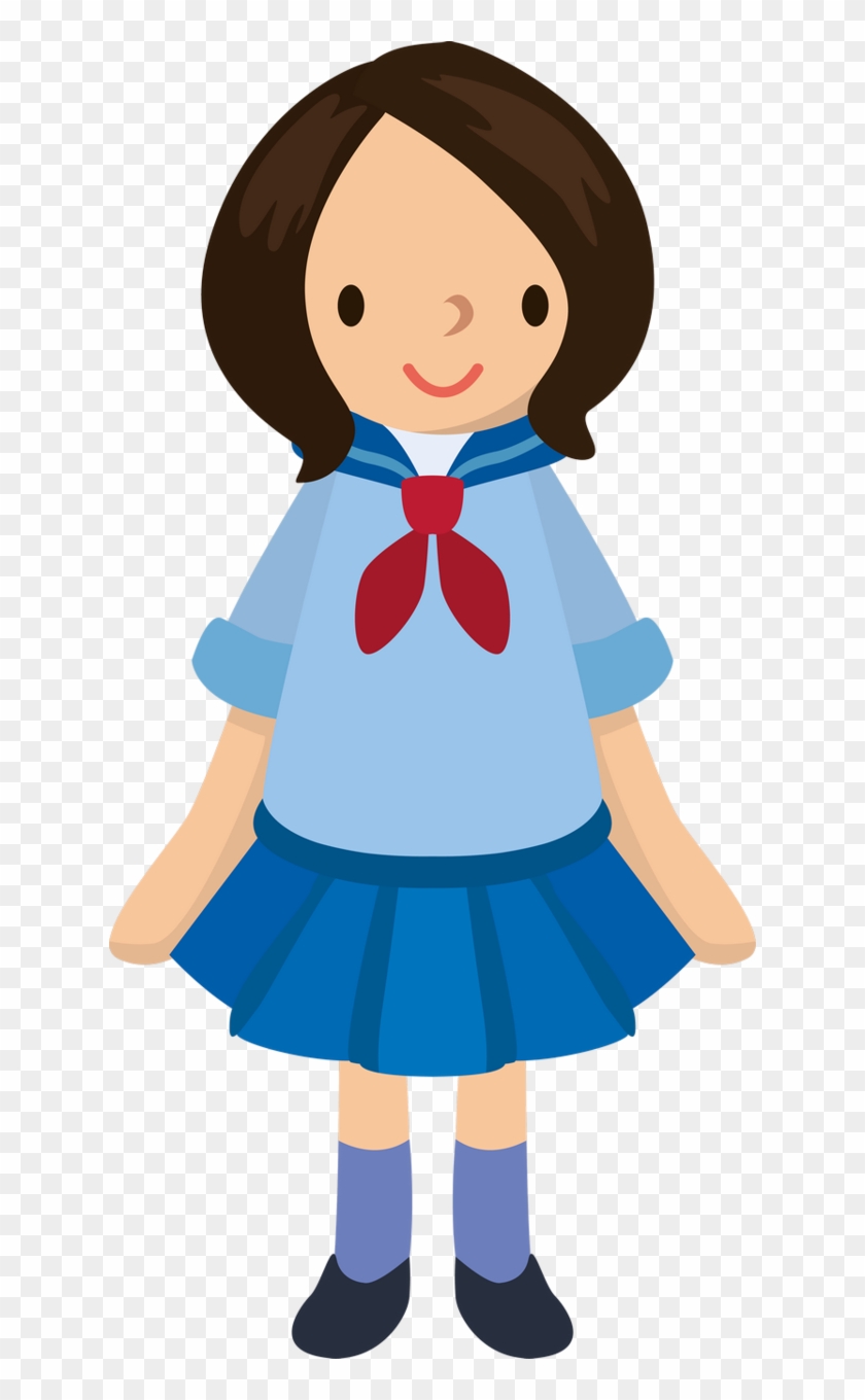 Girl In Uniform Clip Art Png #1066492