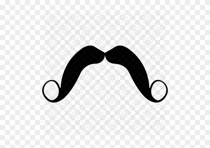 Villain Mustache Icon - Moustache #1066525