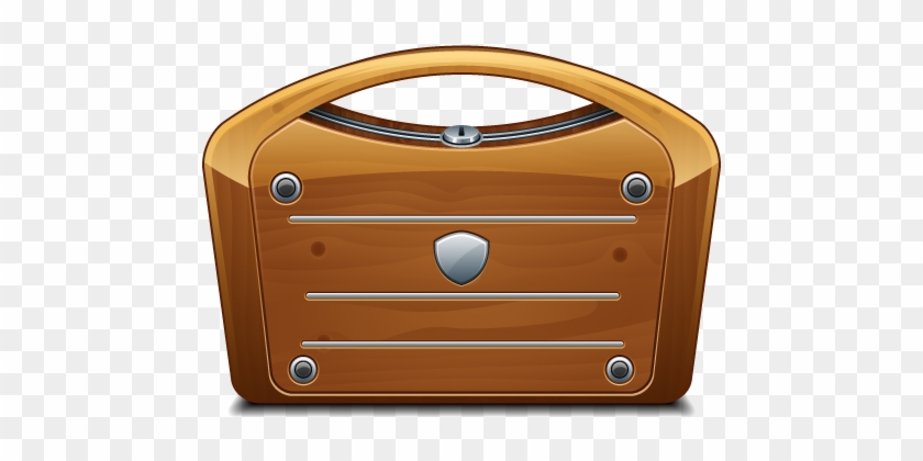 Briefcase Icon - Plywood #1066556
