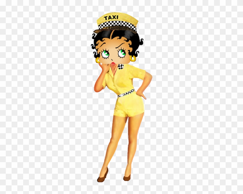 Y = Yellow Betty Boop ~taxi Driver - Betty Boop Pictures Free #1066748