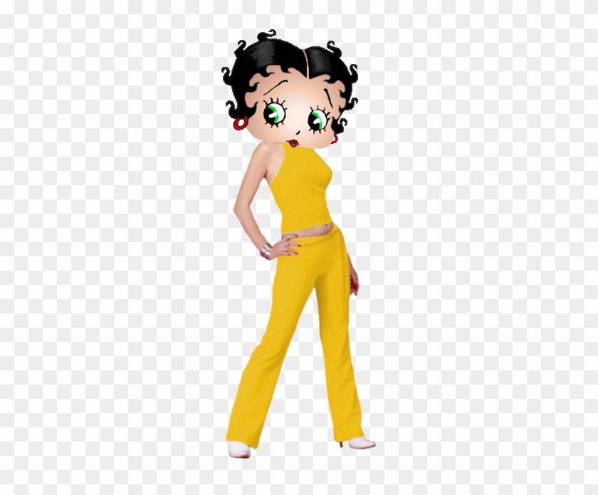 Betty Boop Yellow Bird Photo Bettyboopyellowbird - Betty Boop Dancing On Pole #1066754