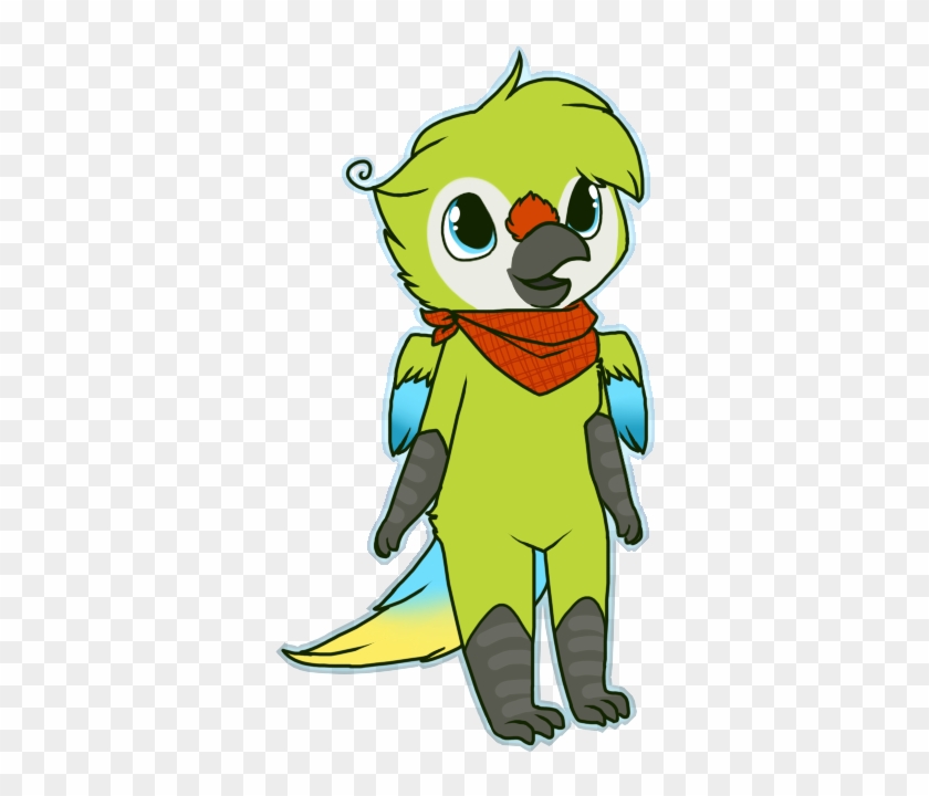 Apple The Military Macaw - Cartoon #1066803