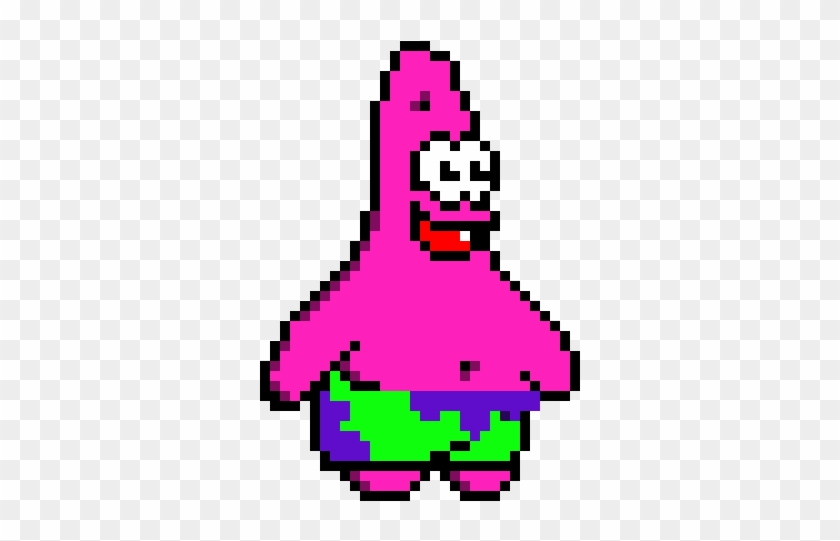 Patrick Star - Minecraft Pixel Art Spongebob #1066953