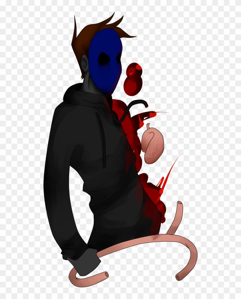 Eyeless Jack By Demintio - Eyeless Jack Eating Kidneys #1067035