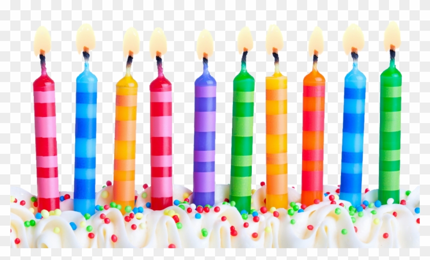 Birthday Celebration Background Png - Birthday Candles #1067064