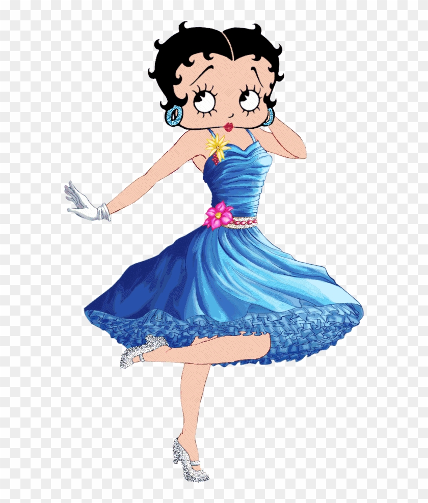 Betty Boop - Betty Boop Blue Dress #1067081