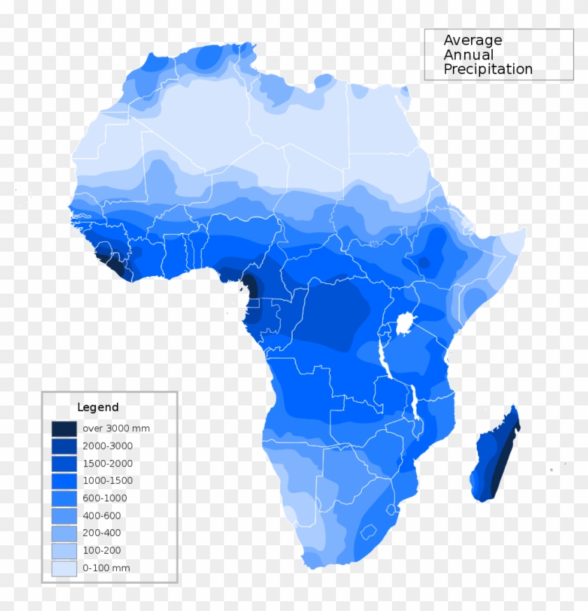 Precipitation Map Of Africa #1067142