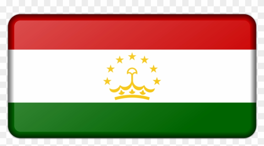 Banner Decoration Flag Sign Transparent Png Image - Tajikistan National Country Flag Round Id Card Luggage #1067309