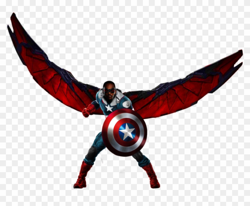 Falcon Captain America By Hb-transparent - Falcon Captain America Png #1067369