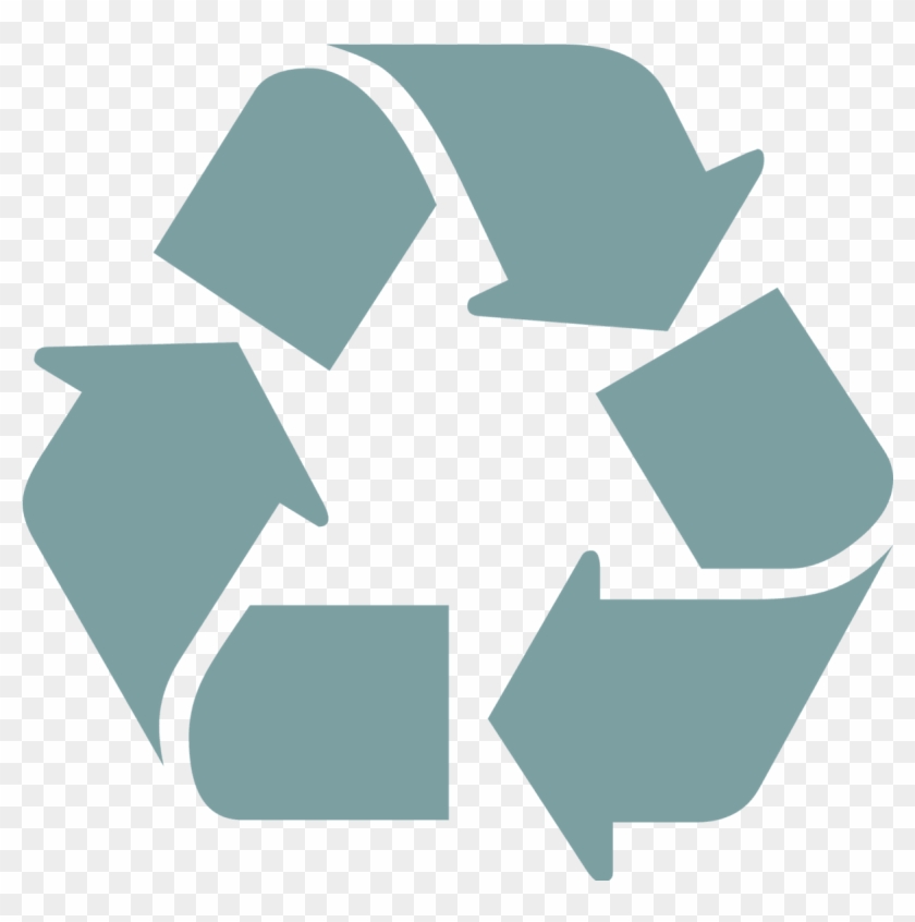 Refillable - Recycle Logo Blue Gif #1067391